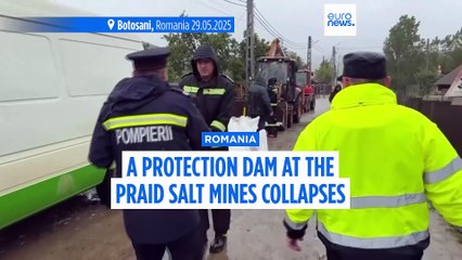 Several areas hit by flooding in Romania after two days of heavy rain