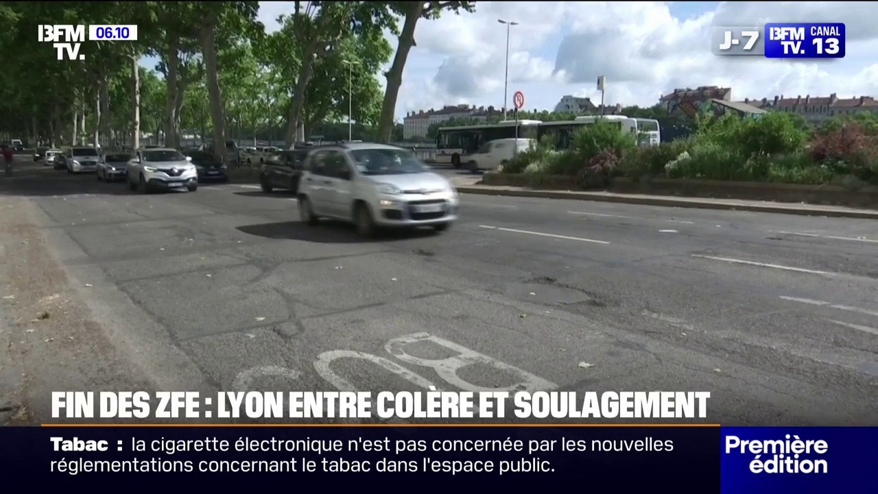 Entre colère et soulagement à Lyon après la suppression des ZFE