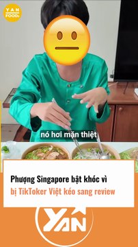 Phượng Sing bật khóc vì bị tiktoker Việt kéo sang review