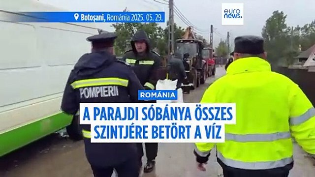 Az utolsó gátak is átszakadtak a parajdi sóbányában, az összes szintre betört a víz