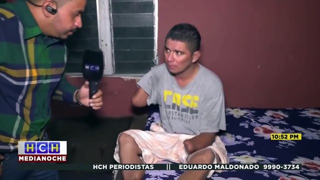Hondureño pide ayuda para comprar una prótesis tras perder sus manos y una pierna cuando trabajaba en construcción