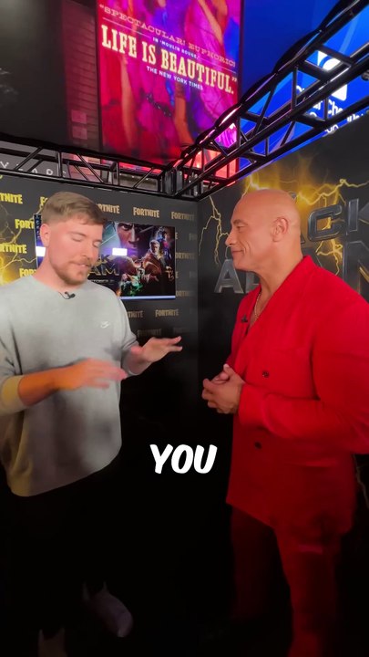 The Rock Vs MrBeast For $100,000
