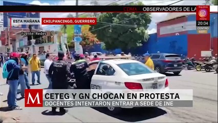 Enfrentamientos entre maestros y policías en Michoacán y Guerrero. Pedro Gamboa, 29 de mayo 2025