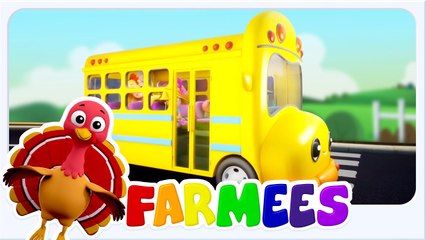 Let's Take a Ride on Wheels on the Bus + More Nursery Rhymes for Kids