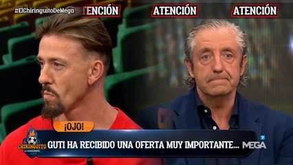 El Chiringuito: Pedrerol desvela la oferta de un club importante a Guti... y discrepa de su decisión