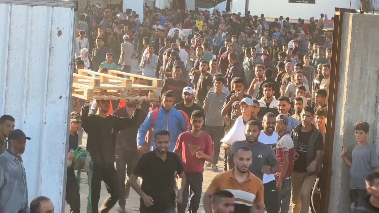 UN-Lager mit Lebensmitteln in Gaza geplündert