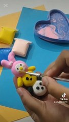 Amazing craft idea with super light Clay ❤️❤️