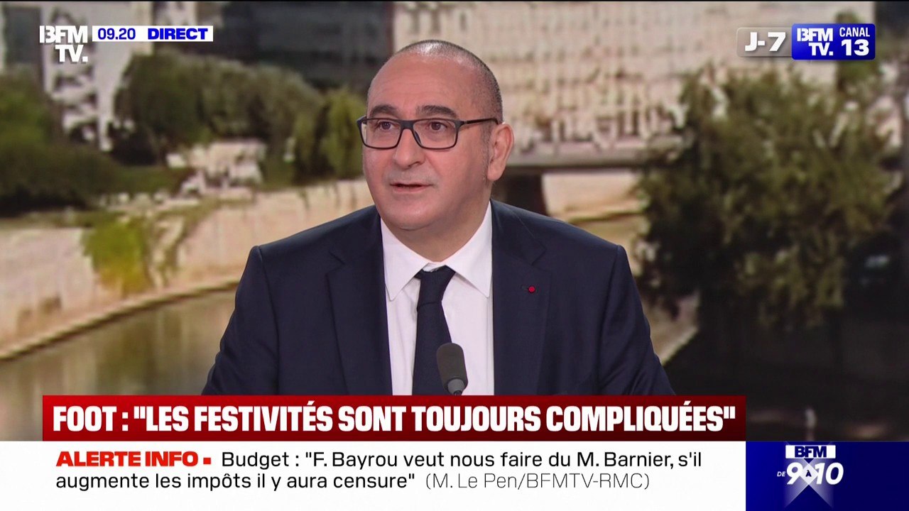 Finale de la Ligue des Champions: "Les festivités autour des matchs de foot sont toujours problématiques", estime Laurent Nuñez