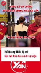 Hồ Quang Hiếu hời hợt khi đưa vợ đi sự kiện