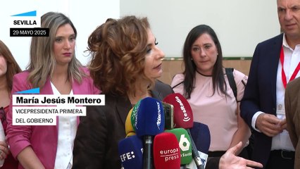 María Jesús Montero: "Si queremos hablar de mafiosos podemos poner millones de ejemplos del PP"