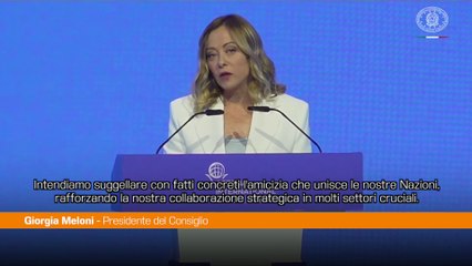 Meloni "Collaborazione strategica tra Italia e Asia centrale"