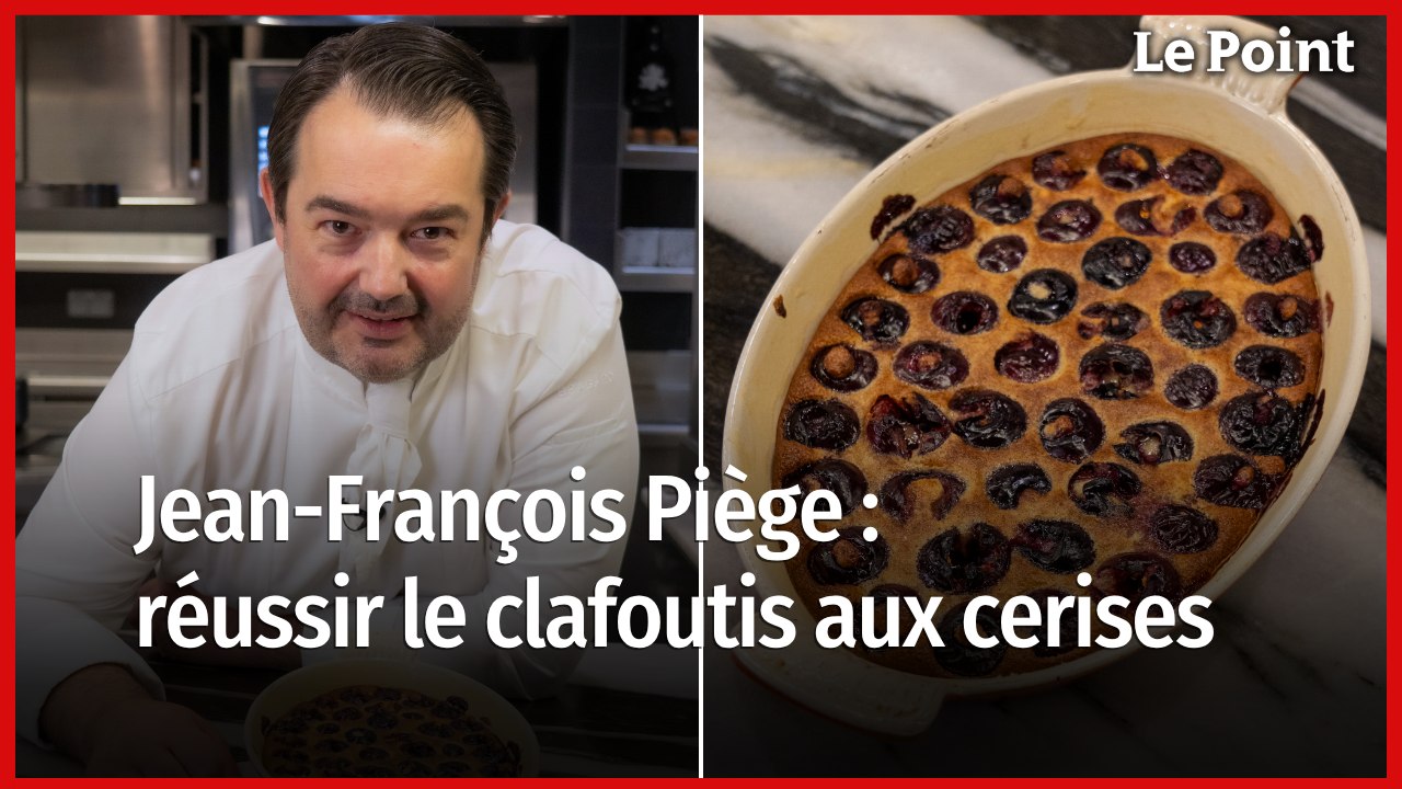 Jean-François Piège : réussir le clafoutis aux cerises