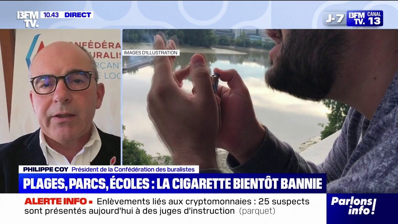 Interdiction de la cigarette: Philippe Coy (président de la Confédération des buralistes) dénonce "des effets d'annonce"