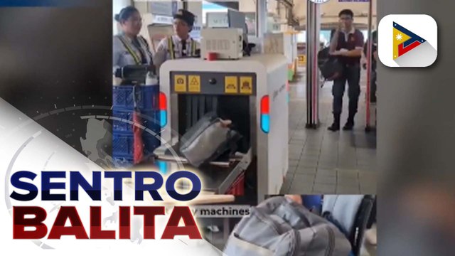 Pila sa MRT mas bumilis matapos alisin ang x-ray machines; pagbabantay ng PCG, K9 units at security cameras, hinigpitan pa ayon sa DOTR