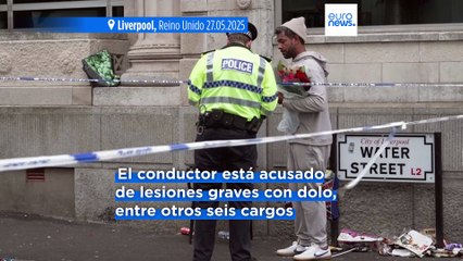 La Fiscalía imputa formalmente al autor del atropello múltiple en Liverpool