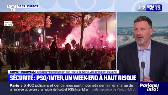 Ça doit rester une fête sportive : Xavier Iacovelli revient sur le dispositif de sécurité pour la finale de la Ligue des Champions