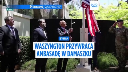 Amerykańska flaga nad Damaszkiem - Waszyngton ponownie otwiera rezydencję ambasadora w Syrii