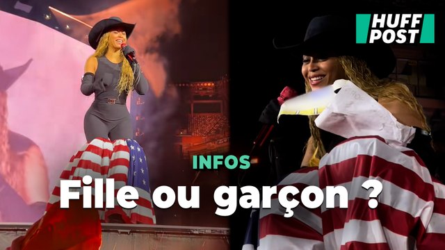 En plein concert, Beyoncé a participé au « gender reveal » d’un couple de fans