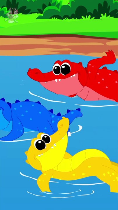 Five Crocodiles Went Swimming One Day