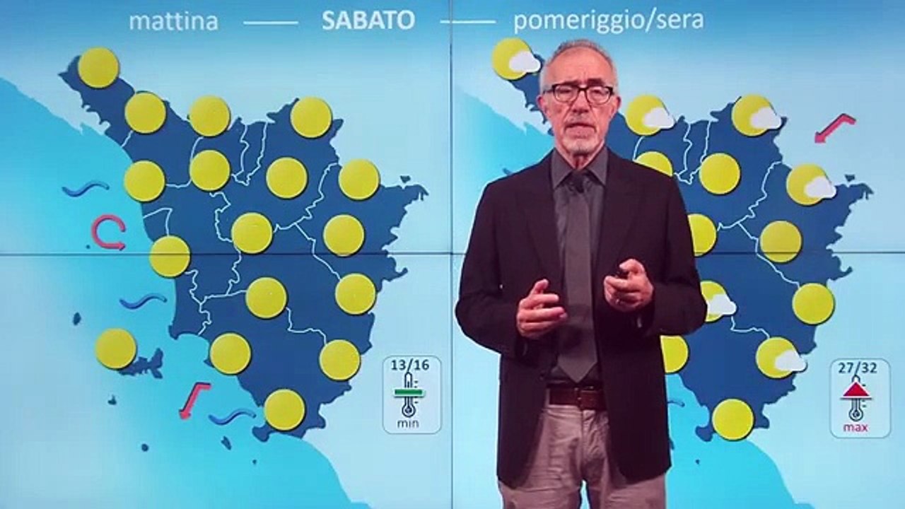 Meteo Toscana, le previsioni del tempo a cura del Lamma