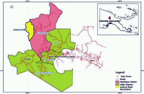 Map of Western Highlands Province. Peta Provinsi Dataran Tinggi Barat. Western Highlands Province Map. Map of Province of Western Highlands. Province of Western Highlands Map. Map bilong Westen Hailans Provins. 西部高地州の地図. 西高地省地图. Bản đồ tỉnh Cao nguyên Tây