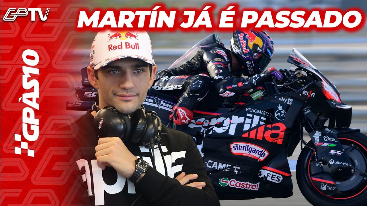 APRILIA PRECISAR REAGIR COM FIRMEZA E SEGUIR VIDA SEM MARTÍN NA MOTOGP