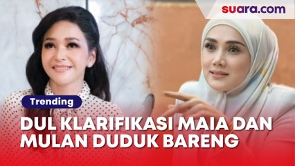 Dul Jaelani Jawab Kabar Maia dan Mulan Duduk Berdampingan di Nikahan Al Ghazali