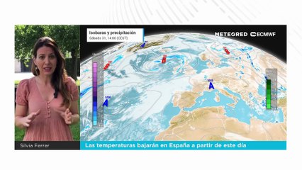 Las temperaturas bajarán en España a partir de este día