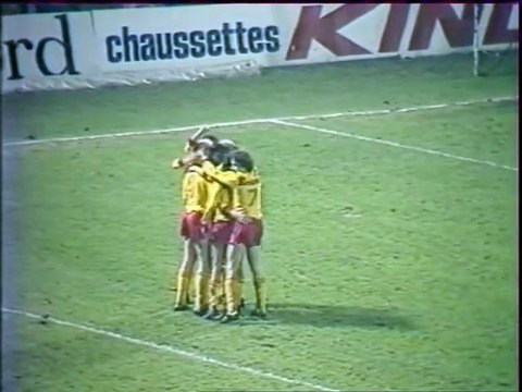 LENS - SOCHAUX - 1982 - SAISON 1981/1982 -