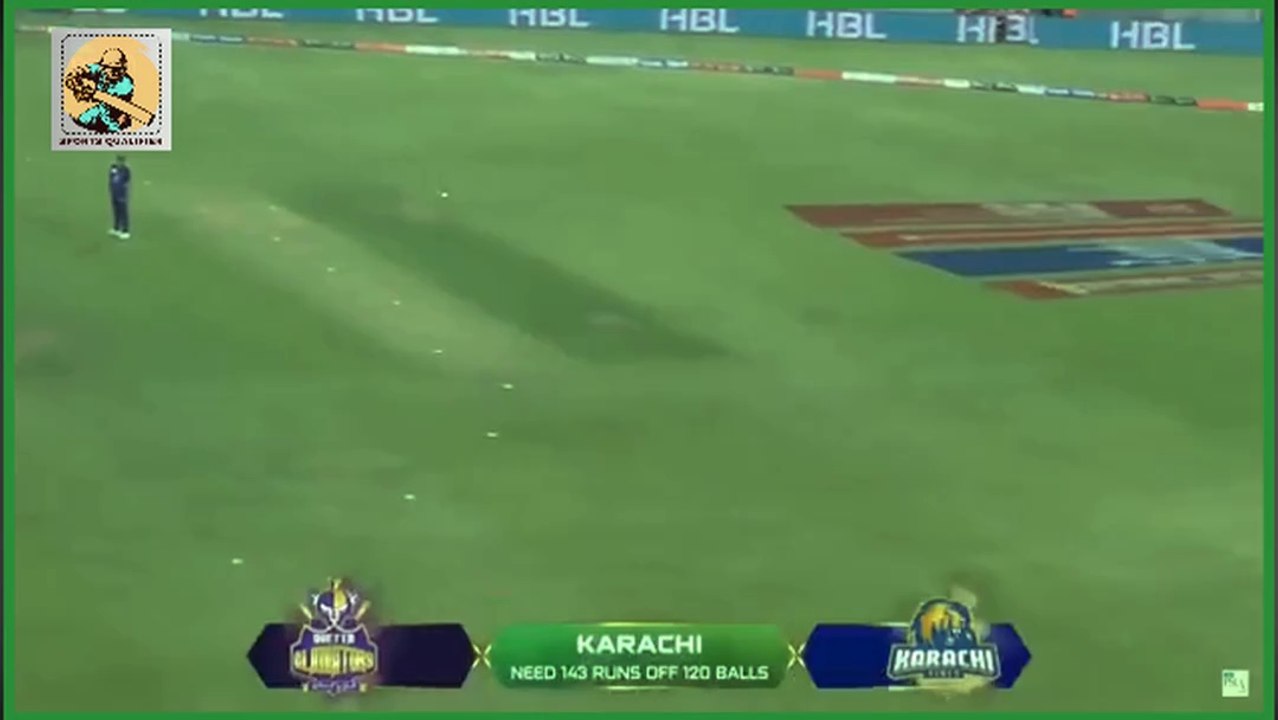 Quetta Gladiators VS Karachi Kings Highlights QG wins PSL Match