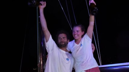 Transat Paprec 2025 : LE DÉBRIEF DU DUO VAINQUEUR 2025  Charlotte Yven & Hugo Dhallenne (Skipper Macif)