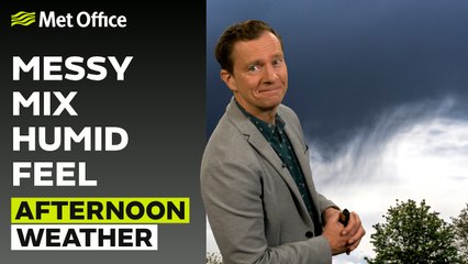 Met Office Afternoon Weather Forecast 30/05/2025 - Sunny spells and rainfall