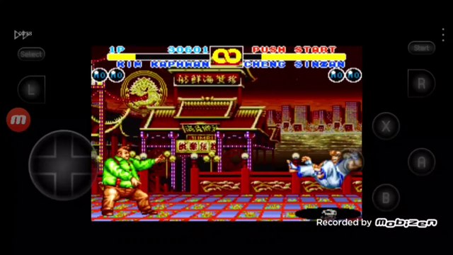 Fatal Fury 2 Kim Kaphwan vs Cheng Sinzan fala de vitória do Cheng Sinzan em português