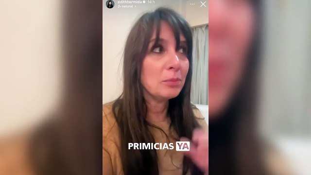 Edith Hermida se ausentó en Bendita por un preocupante problema de salud