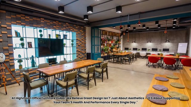 Ergonomic Office Furniture: Investing in Employee Well-being | Highmoon Office Furniture Dubai