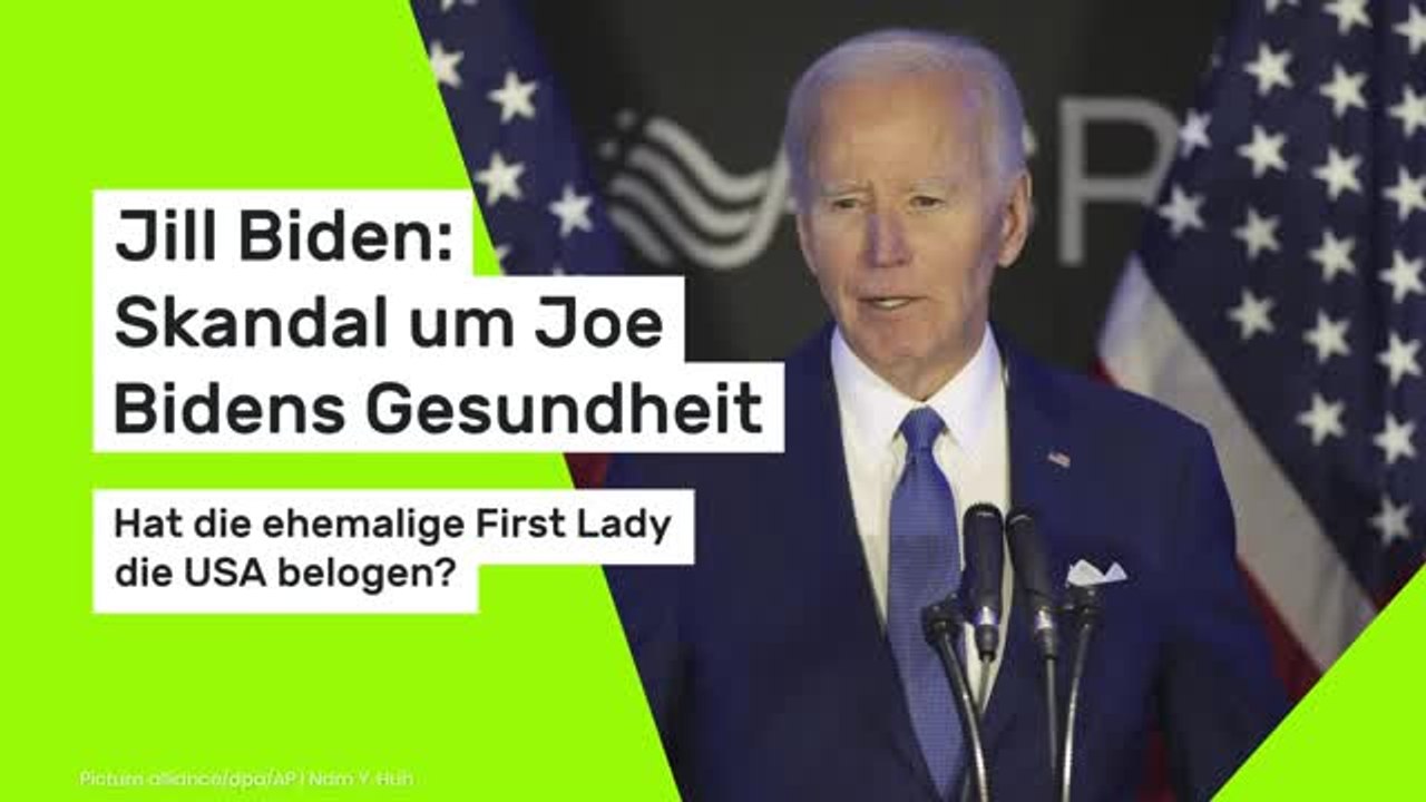 Jill Biden: Skandal um Joe Bidens Gesundheit – Hat die ehemalige First Lady die USA belogen?