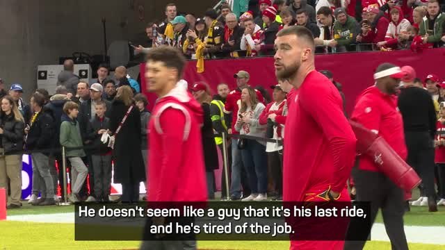 Kelce motivated to be even better than last season - Mahomes