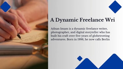 A Brief Introduction About Adnan Imam