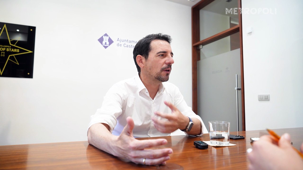Entrevista a Manu Reyes, alcalde de Castelldefels