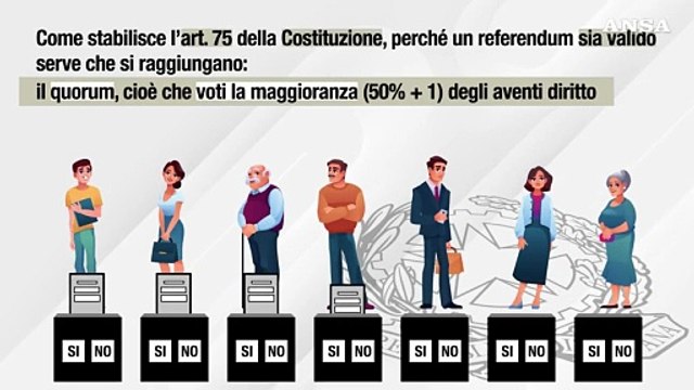 Ansa EXPLAINER - Referendum 5: Cittadinanza italiana