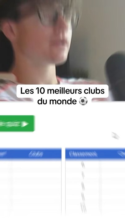 Les 10 meilleurs clubs du monde #club #foot #football