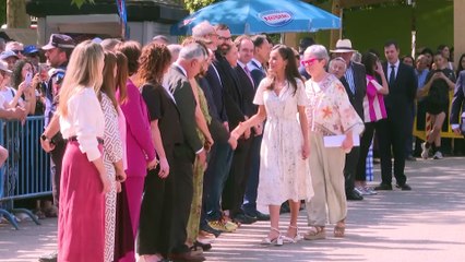 La reina Letizia brilla en la inauguración de la Feria del Libro