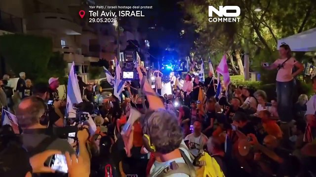 Proteste a Tel Aviv per chiedere il rilascio degli ostaggi di Gaza e la fine della guerra