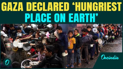 “Hungriest Place On Earth” | Gaza Faces MASS HUNGER As Israel Blocks Aid Trucks, UN Warns Of ‘Zero…’