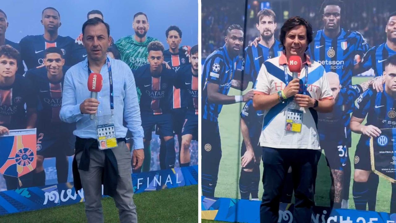 MARCA analiza los onces de PSG e Inter para la final de la Champions