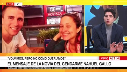 María Gómez regresa a Argentina tras ser secuestrada