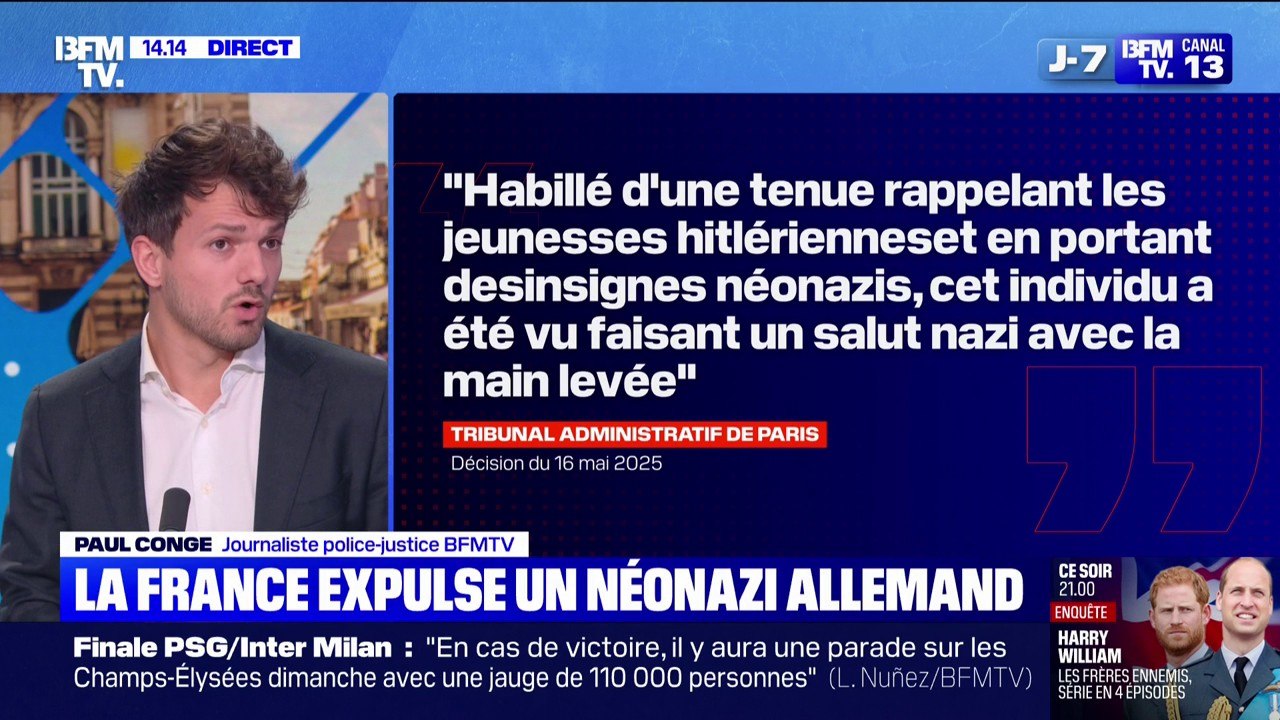 La France expulse un néonazi allemand après une marche d'ultradroite à Paris