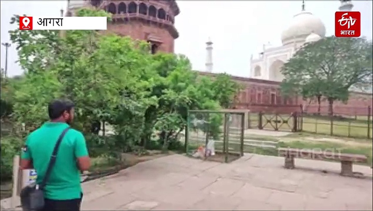 ताजमहल के पास उड़ता दिखा ड्रोन, एंटी ड्रोन सिस्टम ने हवा में ही मार गिराया, मॉक ड्रिल में जांची सुरक्षा