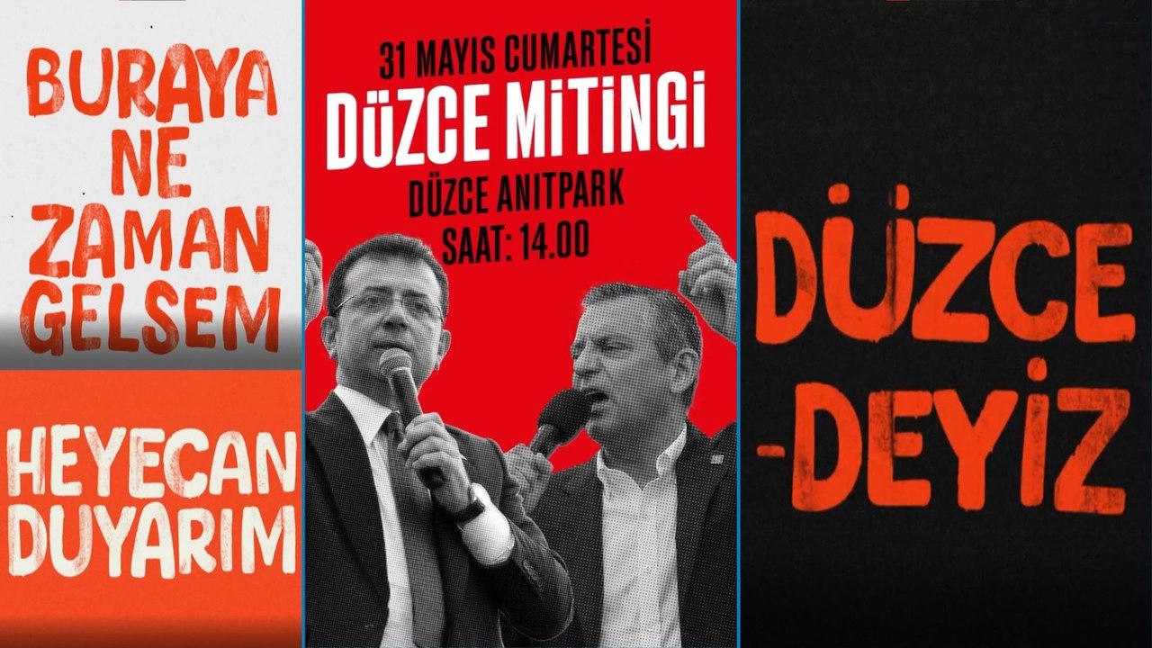 İmamoğlu'ndan Düzce mitingine çağrı: Düzceli hemşehrilerim bu adaletsizliğe büyük bir ses çıkaracaklar