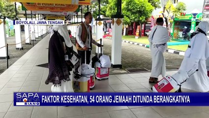 Faktor Kesehatan, 54 Jemaah Haji Embarkasi Solo Ditunda Berangkat ke Tanah Suci